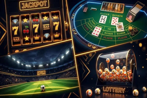เกมพนันออนไลน์ครบทุกประเภท สล็อต คาสิโน บอล หวย