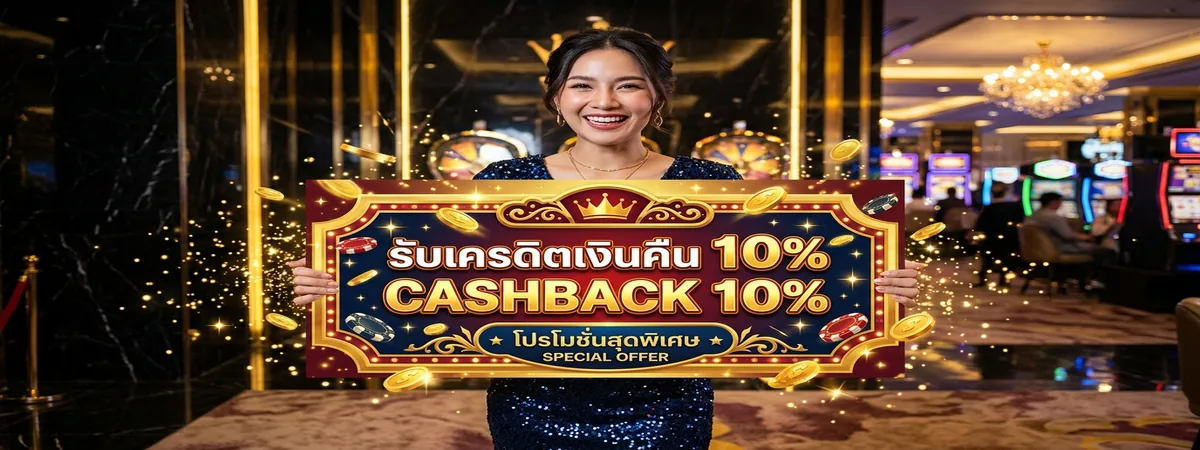 แคชแบ็คสล็อต SUMO69 รายสัปดาห์ 5-10% ทุกยอดเดิมพัน
